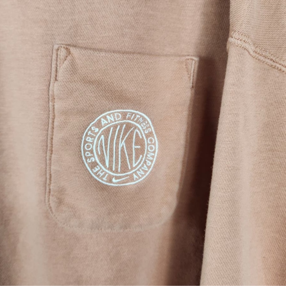 Nike Terracotta Button-Up Sweatshirt Women’s Large - Picture 7 of 7